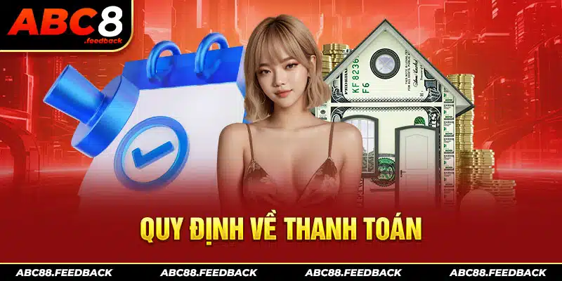 điều khoản điều kiện về thanh toán tại ABC8